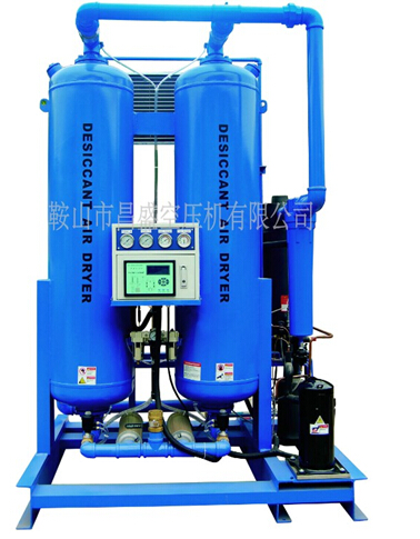 干燥機的選型情況。